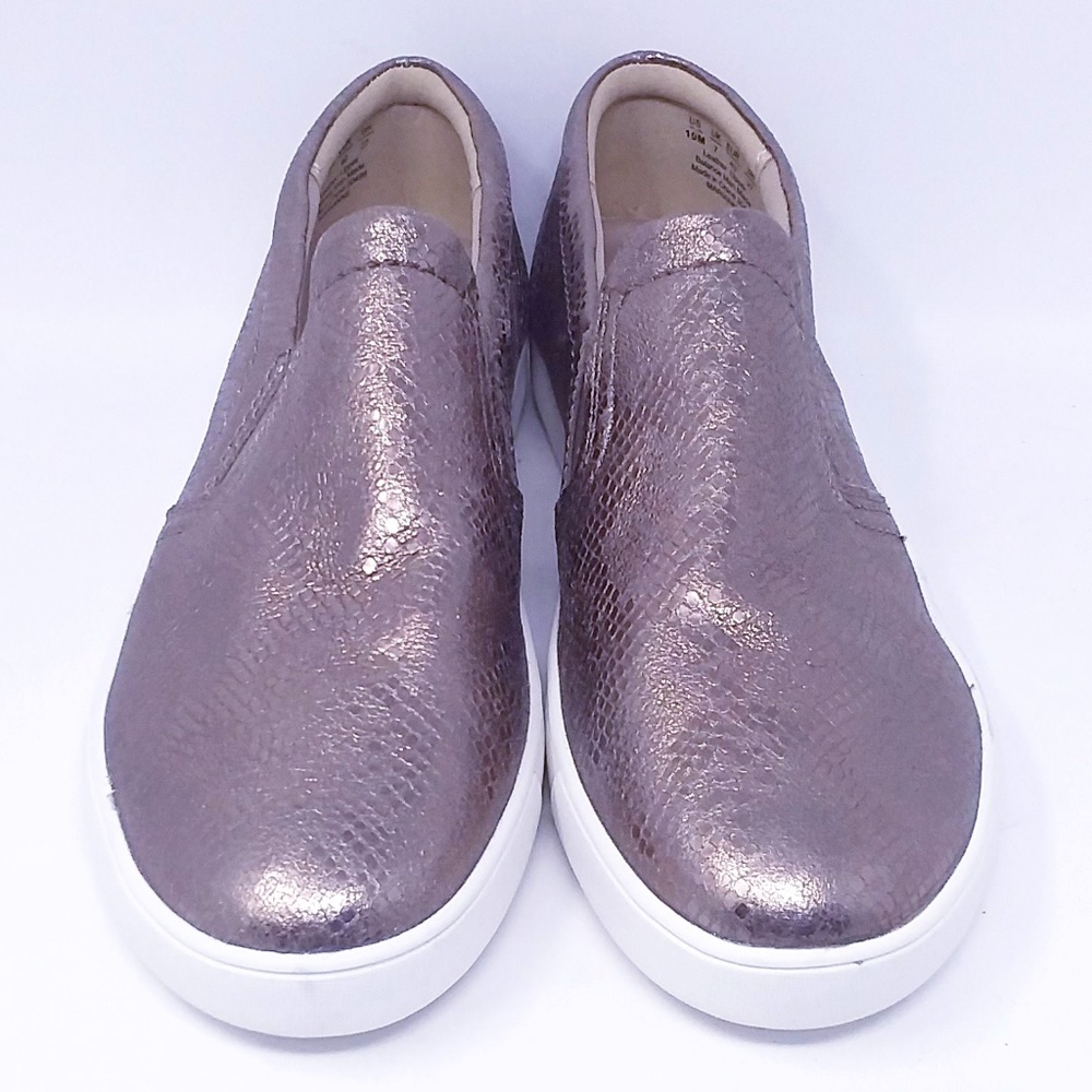 Naturalizer Marianne Slip On Sneaker Metallic Snake Leather Print